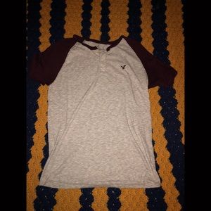 Button up American Eagle Tee